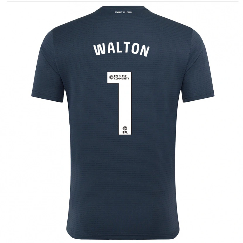Danxen Damen Jack Walton #1 Trikot Schwarz Weiß Torwarttrikot 2025/26 Schweiz