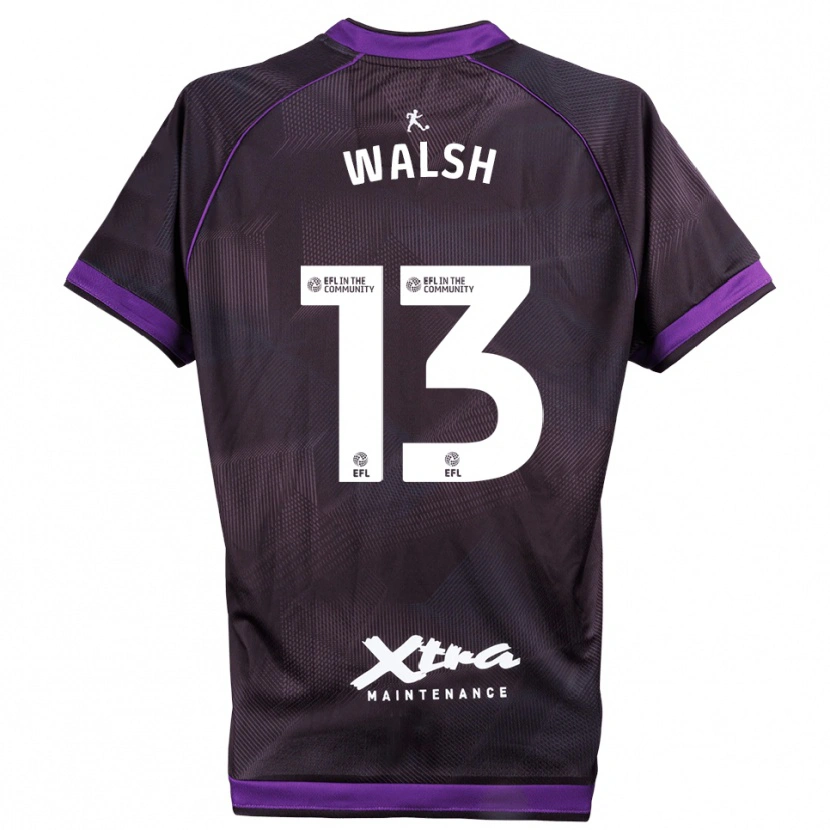 Danxen Damen Joe Walsh #13 Trikot Violett Weiß Torwarttrikot 2025/26 Schweiz