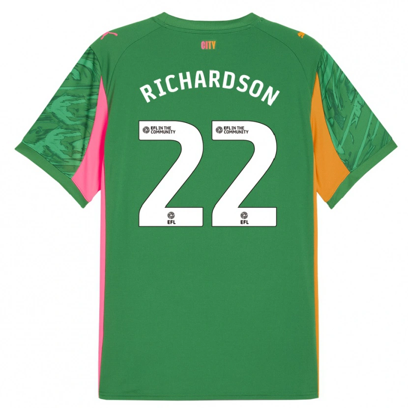 Danxen Damen Fran Stenson #22 Trikot Grün Orange Torwarttrikot 2025/26 Schweiz