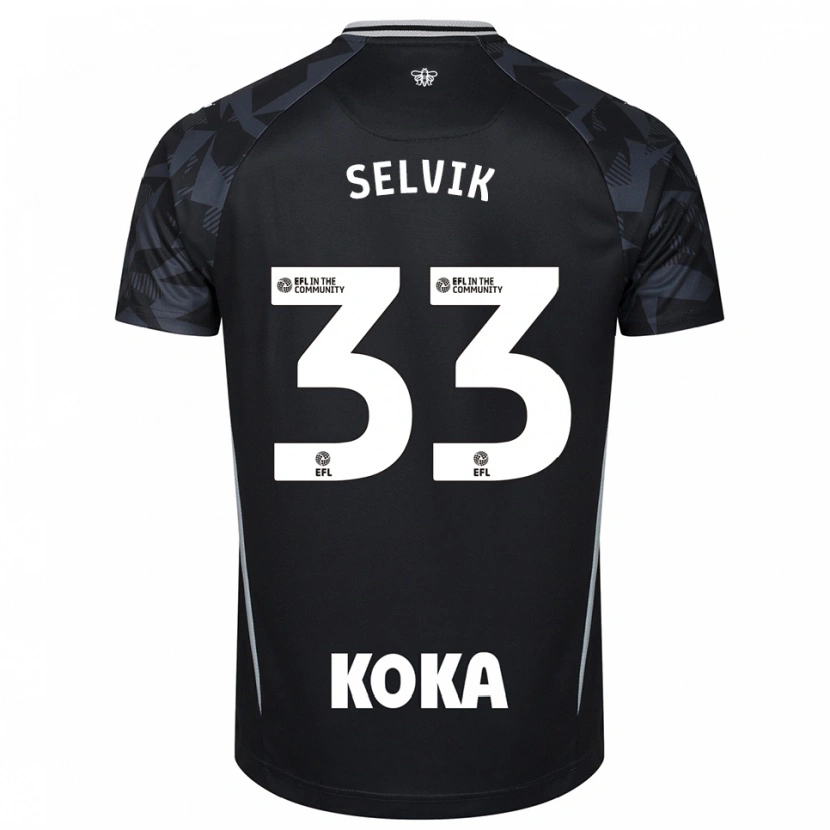 Danxen Damen Egil Selvik #33 Trikot Schwarz Blau Torwarttrikot 2025/26 Schweiz