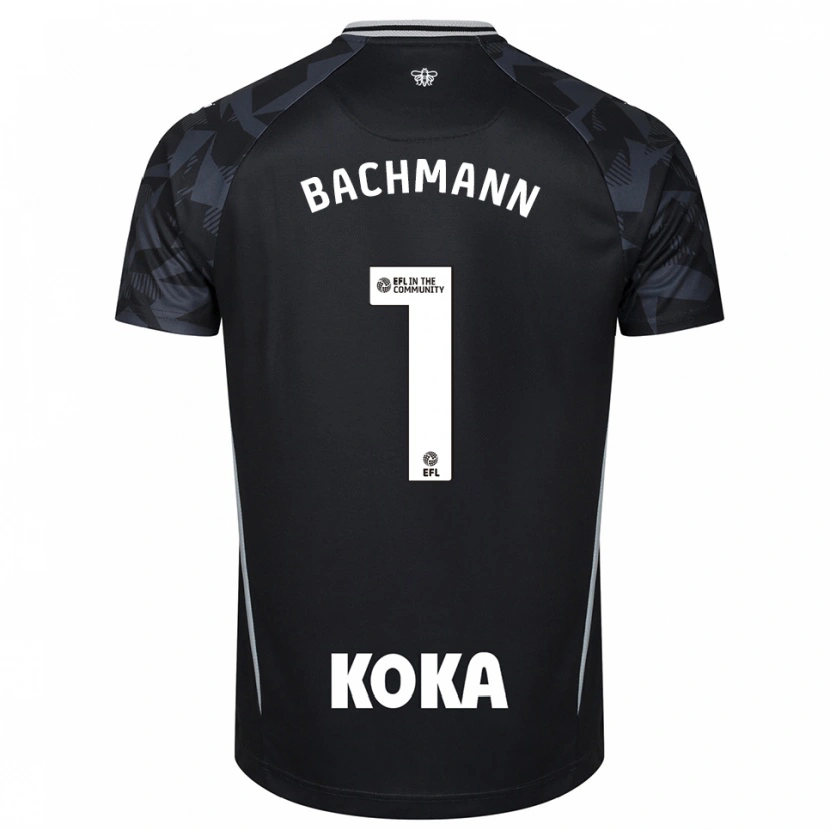 Danxen Damen Daniel Bachmann #1 Trikot Schwarz Blau Torwarttrikot 2025/26 Schweiz