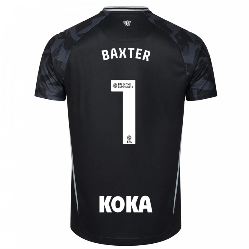 Danxen Damen Nathan Baxter #1 Trikot Schwarz Blau Torwarttrikot 2025/26 Schweiz