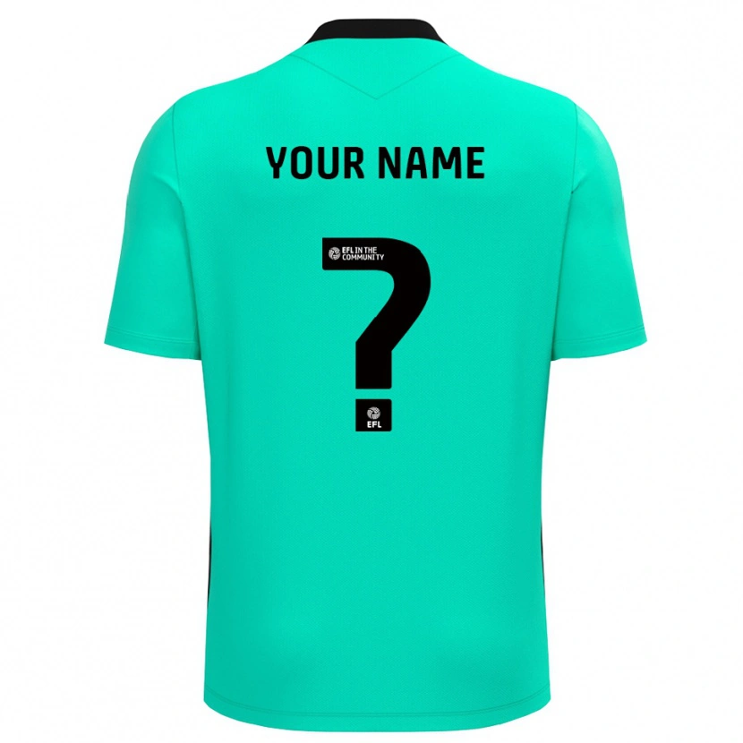 Danxen Damen Wrexham AFC Trikot Mittel Türkis Torwarttrikot 2025/26 Schweiz