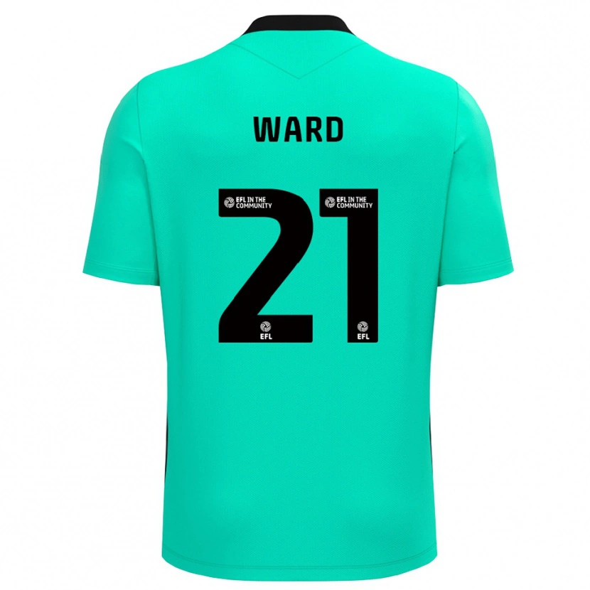 Danxen Damen Danny Ward #21 Trikot Mittel Türkis Torwarttrikot 2025/26 Schweiz