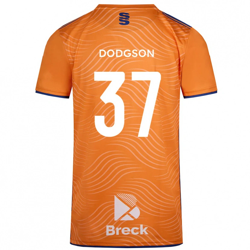 Danxen Damen Ewan Dodgson #37 Trikot Orange Schwarz Torwarttrikot 2025/26 Schweiz