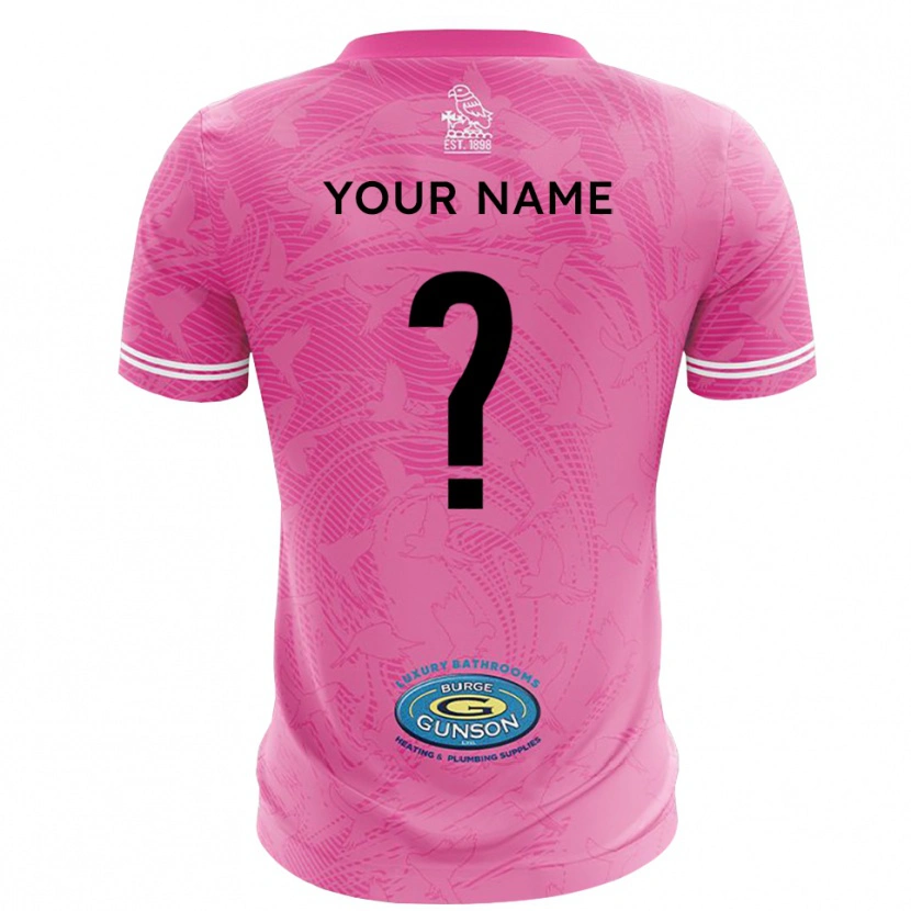 Danxen Damen Sutton United Trikot Pink Weiß Torwarttrikot 2025/26 Schweiz