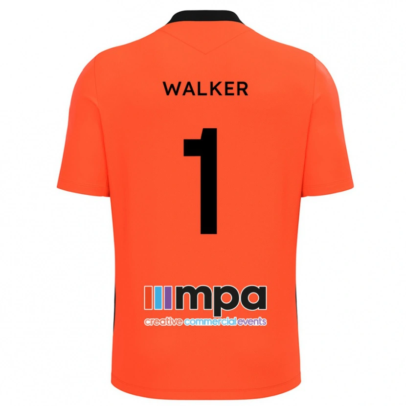 Danxen Damen Laurie Walker #1 Trikot Orange Schwarz Torwarttrikot 2025/26 Schweiz