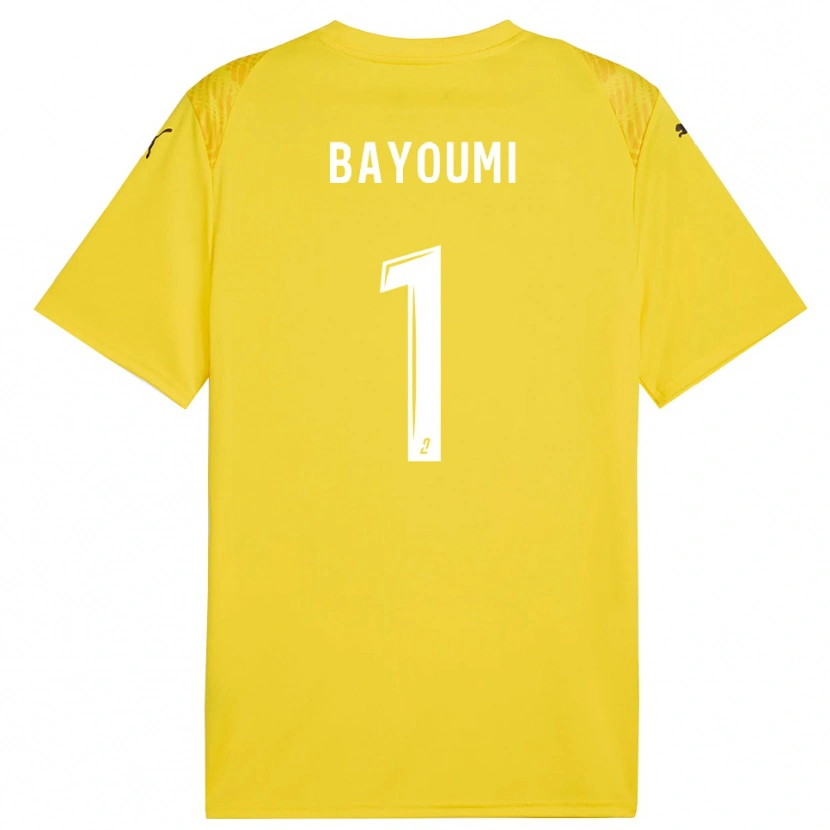 Danxen Damen Gibril Bayoumi #1 Trikot Gelb Weiß Torwarttrikot 2025/26 Schweiz