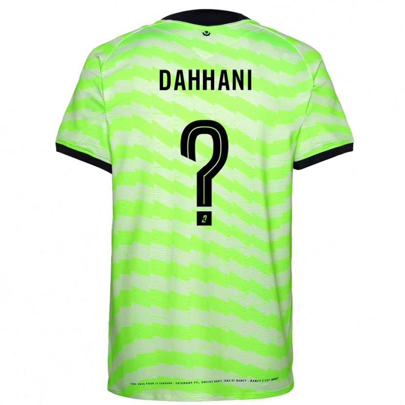 Danxen Damen Yness Dahhani #0 Trikot Neon Grün Torwarttrikot 2025/26 Schweiz