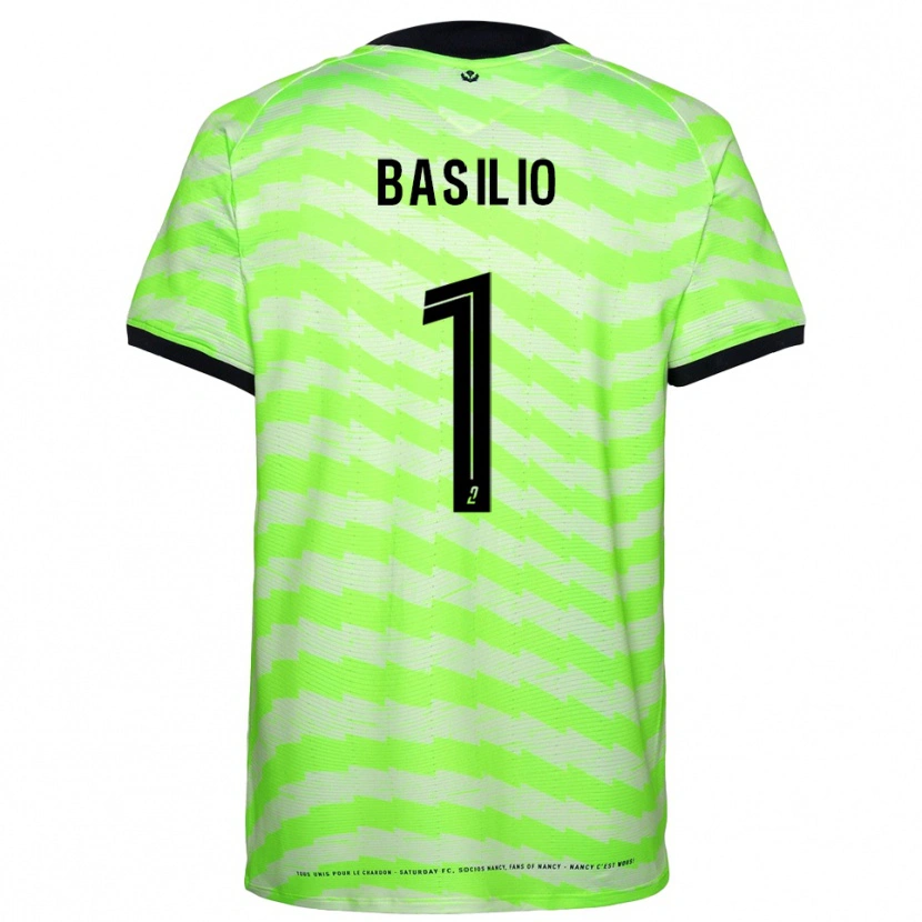 Danxen Damen Enzo Basilio #1 Trikot Neon Grün Torwarttrikot 2025/26 Schweiz