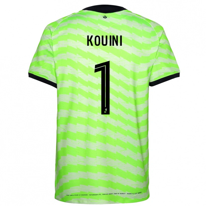 Danxen Damen Yanis Kouini #1 Trikot Neon Grün Torwarttrikot 2025/26 Schweiz