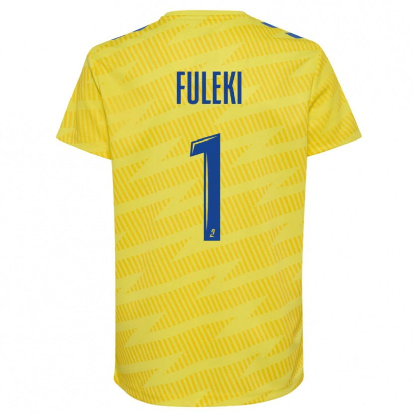 Danxen Damen Rafael Fuleki #1 Trikot Gelb Blau Torwarttrikot 2025/26 Schweiz