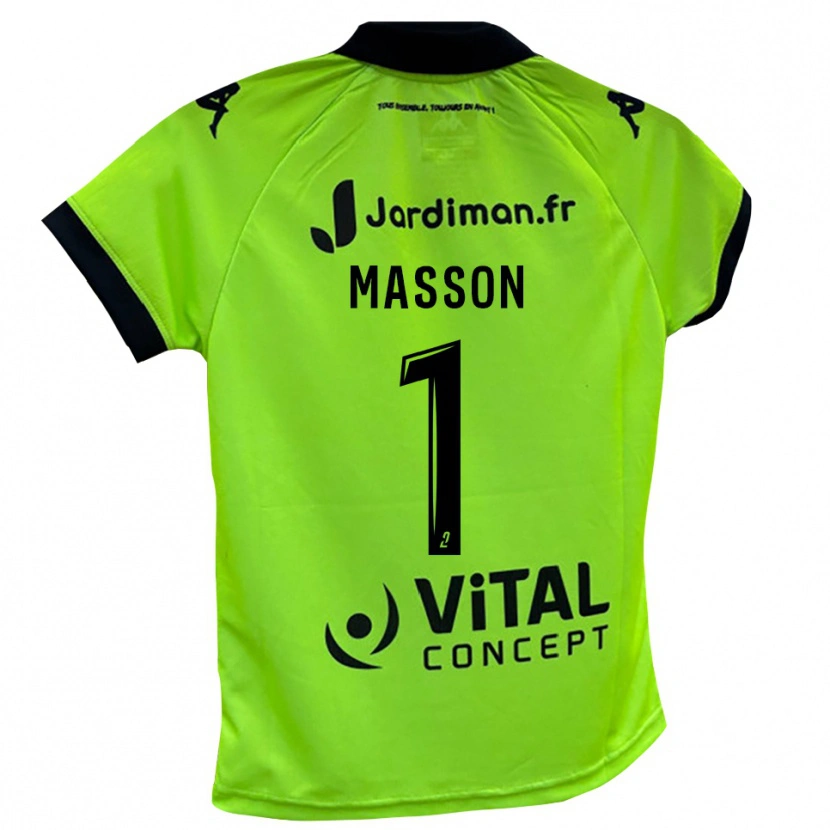 Danxen Damen Albert Masson #1 Trikot Neon Grün Torwarttrikot 2025/26 Schweiz