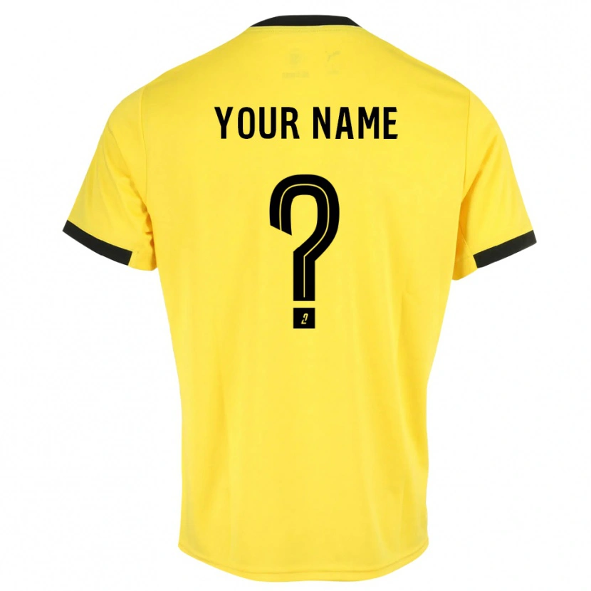 Danxen Damen Troyes AC Trikot Gelb Schwarz Torwarttrikot 2025/26 Schweiz