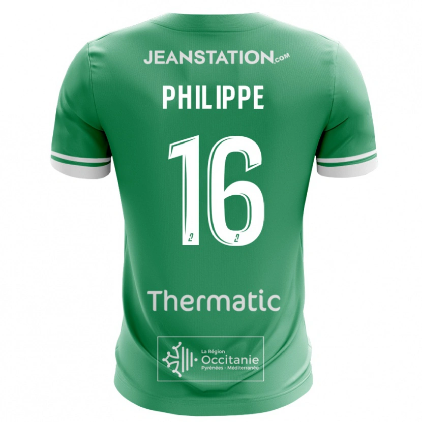Danxen Damen Flavie Philippe #16 Trikot Grün Weiß Torwarttrikot 2025/26 Schweiz
