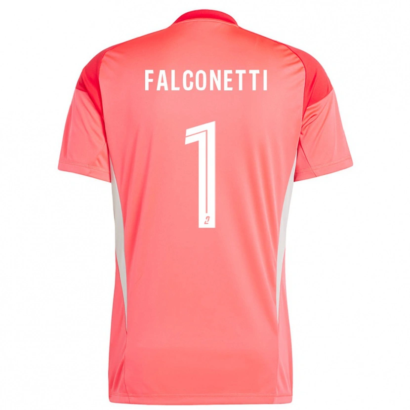 Danxen Damen Thomas Falconetti #1 Trikot Orange Rot Weiß Torwarttrikot 2025/26 Schweiz