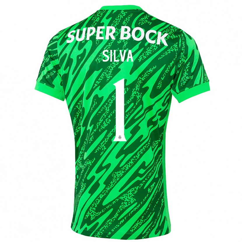 Danxen Damen Rui Silva #1 Trikot Grün Weiß Torwarttrikot 2025/26 Schweiz