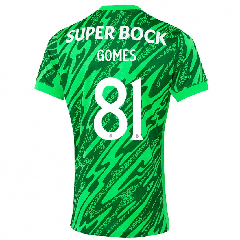 Danxen Damen Salvador Gomes #81 Trikot Grün Weiß Torwarttrikot 2025/26 Schweiz