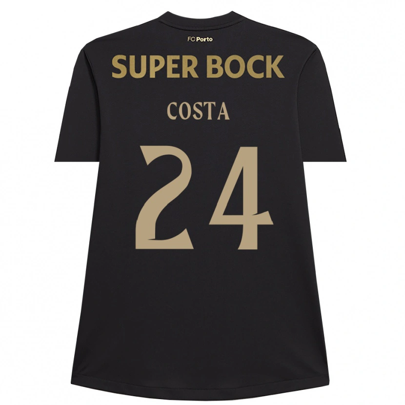 Danxen Damen João Costa #24 Trikot Schwarz Braun Torwarttrikot 2025/26 Schweiz