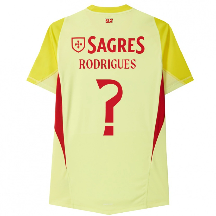 Danxen Damen Miguel Rodrigues #0 Trikot Gelb Rot Torwarttrikot 2025/26 Schweiz