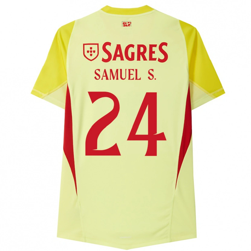 Danxen Damen Samuel Soares #24 Trikot Gelb Rot Torwarttrikot 2025/26 Schweiz