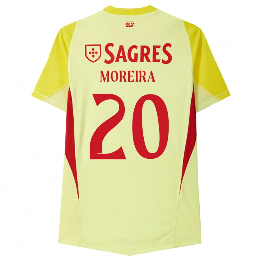Danxen Damen André Moreira #20 Trikot Gelb Rot Torwarttrikot 2025/26 Schweiz
