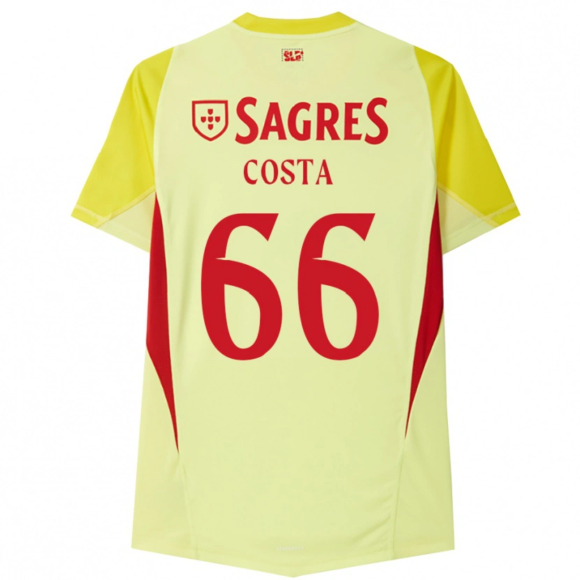 Danxen Damen Rute Costa #66 Trikot Gelb Rot Torwarttrikot 2025/26 Schweiz