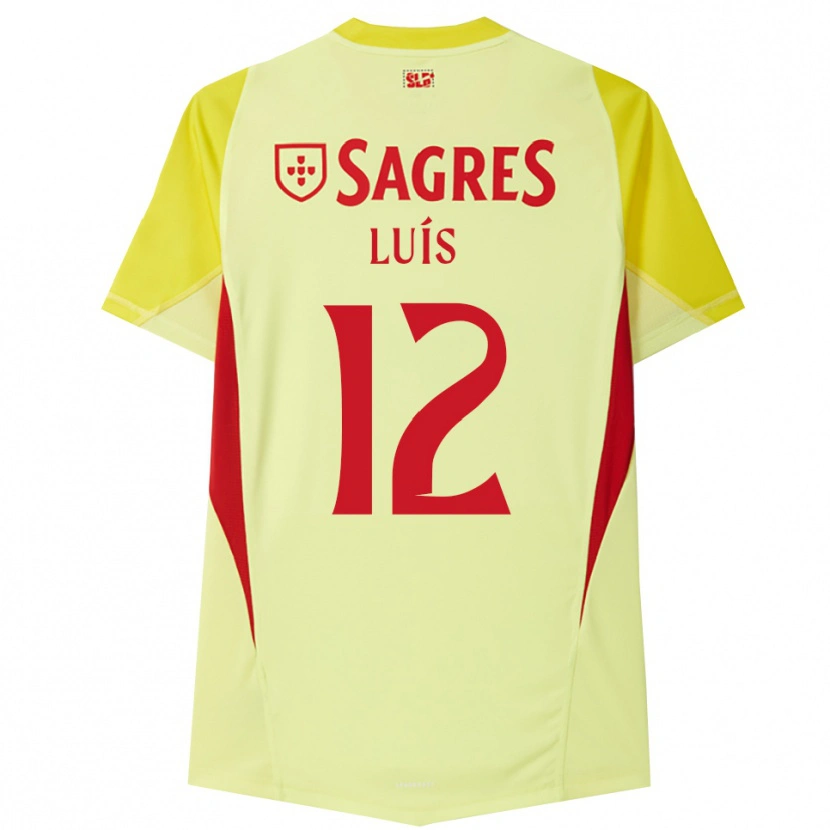 Danxen Damen António Luís #12 Trikot Gelb Rot Torwarttrikot 2025/26 Schweiz