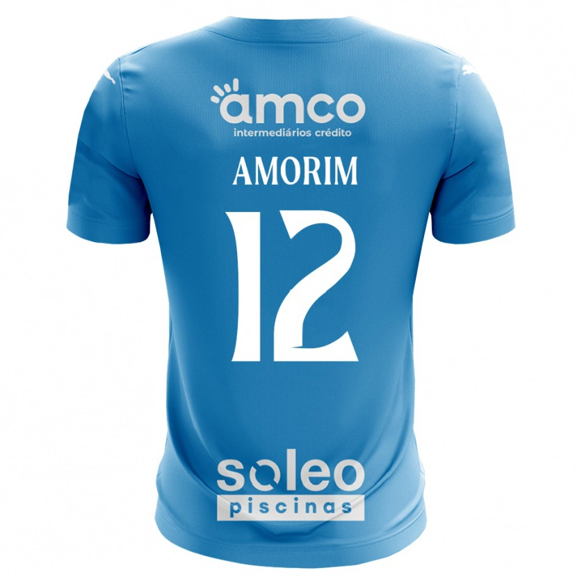 Danxen Damen Renato Amorim #12 Trikot Blau Weiß Torwarttrikot 2025/26 Schweiz