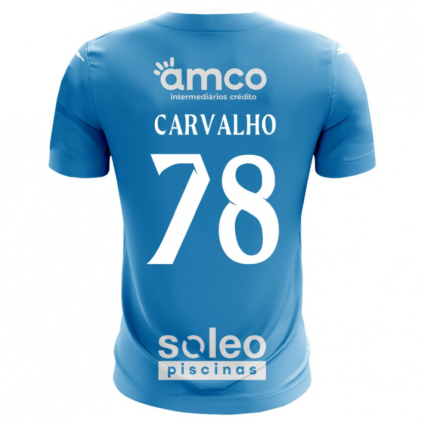 Danxen Damen João Carvalho #78 Trikot Blau Weiß Torwarttrikot 2025/26 Schweiz