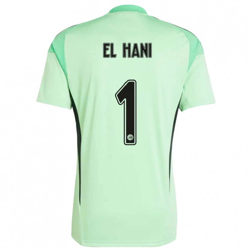 Danxen Damen Aymean el Hani #1 Trikot Hellgrün Schwarz Torwarttrikot 2025/26 Schweiz