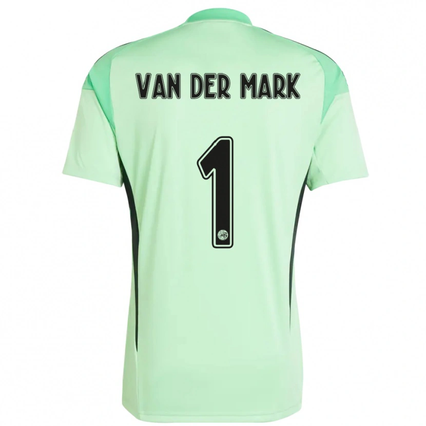 Danxen Damen Jesper van der Mark #1 Trikot Hellgrün Schwarz Torwarttrikot 2025/26 Schweiz