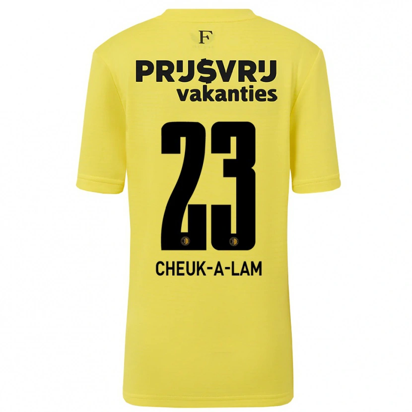 Danxen Damen Lee-Quincy Cheuk-A-Lam #23 Trikot Gelb Schwarz Torwarttrikot 2025/26 Schweiz