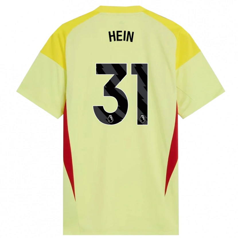 Danxen Damen Karl Hein #31 Trikot Gelb Rot Schwarz Torwarttrikot 2025/26 Schweiz