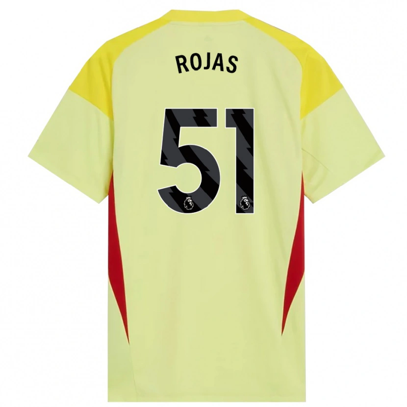 Danxen Damen Alexéi Rojas #51 Trikot Gelb Rot Schwarz Torwarttrikot 2025/26 Schweiz