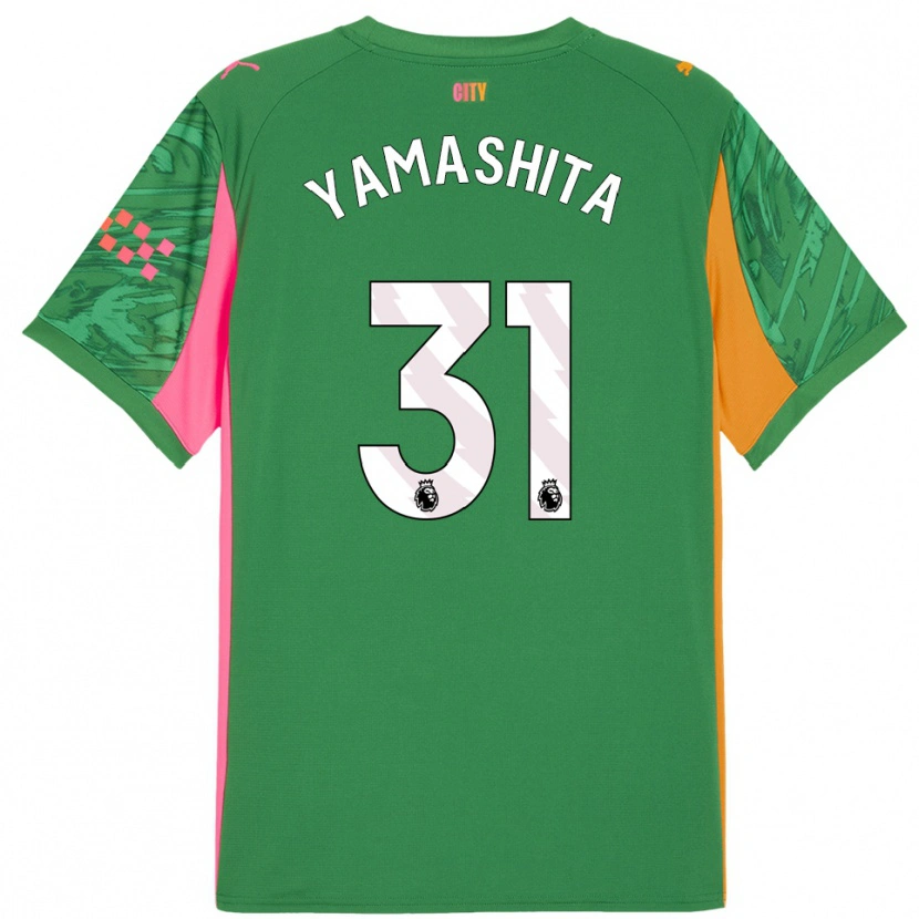 Danxen Damen Ayaka Yamashita #31 Trikot Grün Orange Torwarttrikot 2025/26 Schweiz