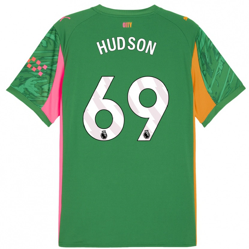 Danxen Damen Max Hudson #69 Trikot Grün Orange Torwarttrikot 2025/26 Schweiz