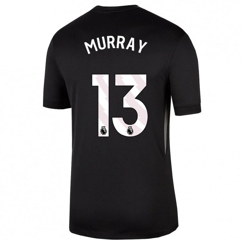 Danxen Damen Jake Murray #13 Trikot Schwarz Weiß Torwarttrikot 2025/26 Schweiz
