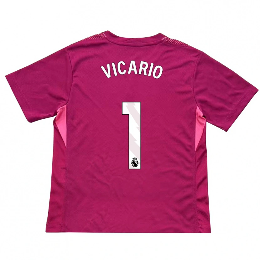 Danxen Damen Guglielmo Vicario #1 Trikot Rosenweiß Torwarttrikot 2025/26 Schweiz