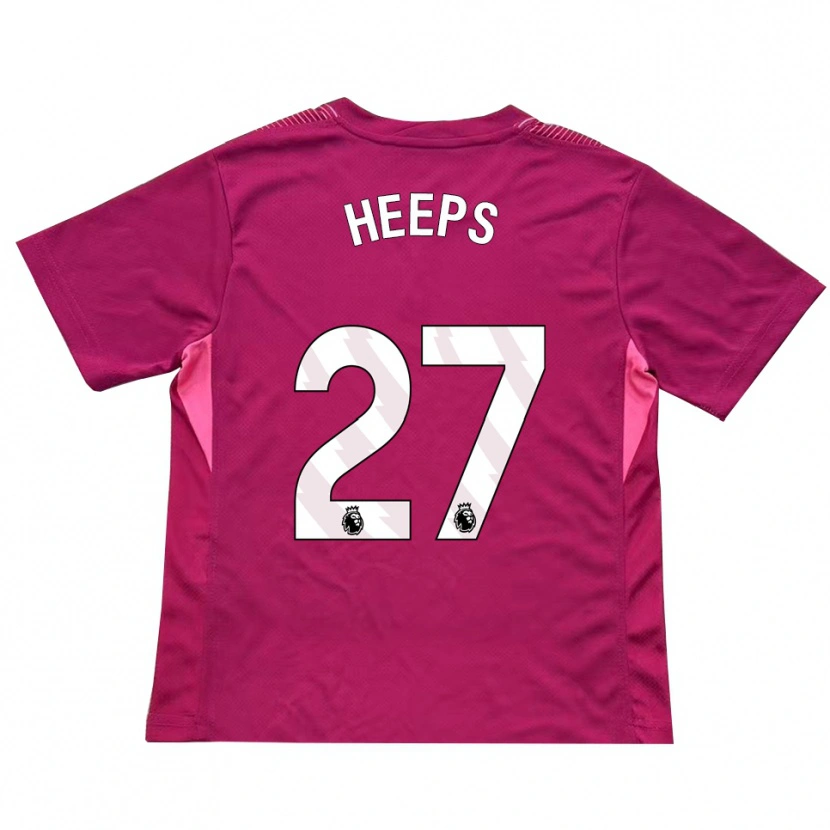 Danxen Damen Eleanor Heeps #27 Trikot Rosenweiß Torwarttrikot 2025/26 Schweiz