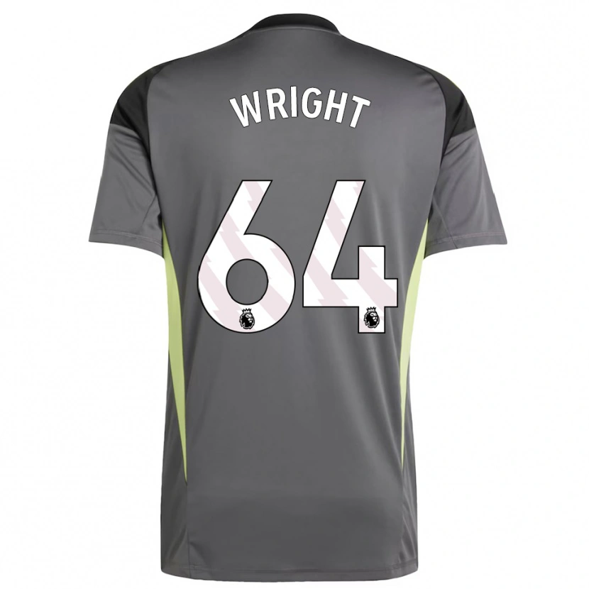 Danxen Damen James Wright #64 Trikot Dunkelgrau Schwarz Torwarttrikot 2025/26 Schweiz