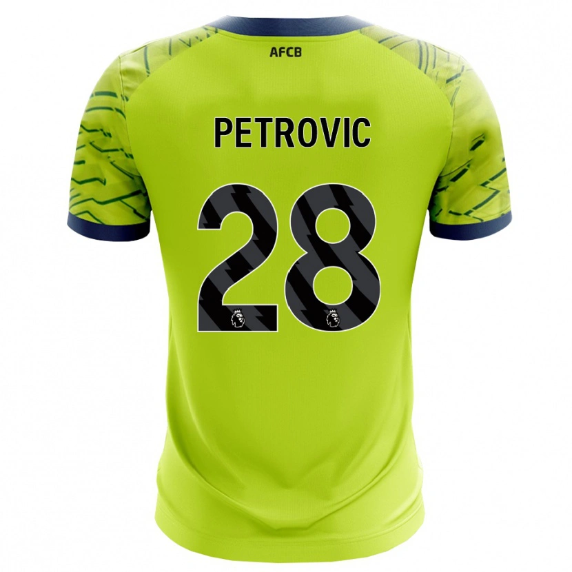Danxen Damen Djordje Petrovic #28 Trikot Grün Gelb Torwarttrikot 2025/26 Schweiz