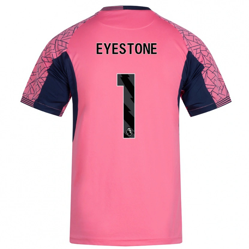 Danxen Damen Julian Eyestone #1 Trikot Rosa Schwarz Torwarttrikot 2025/26 Schweiz