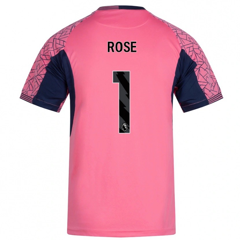 Danxen Damen Reggie Rose #1 Trikot Rosa Schwarz Torwarttrikot 2025/26 Schweiz