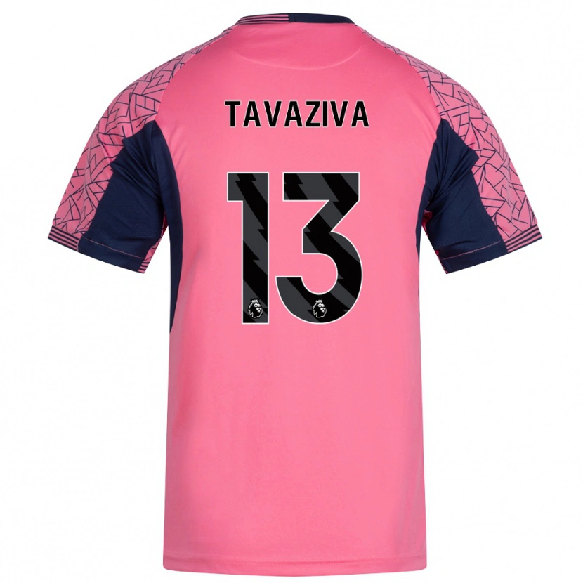 Danxen Damen Marley Tavaziva #13 Trikot Rosa Schwarz Torwarttrikot 2025/26 Schweiz