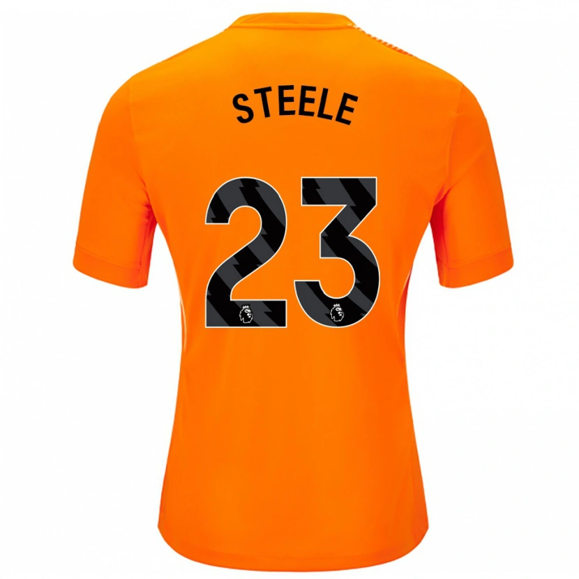 Danxen Damen Jason Steele #23 Trikot Orange Schwarz Torwarttrikot 2025/26 Schweiz