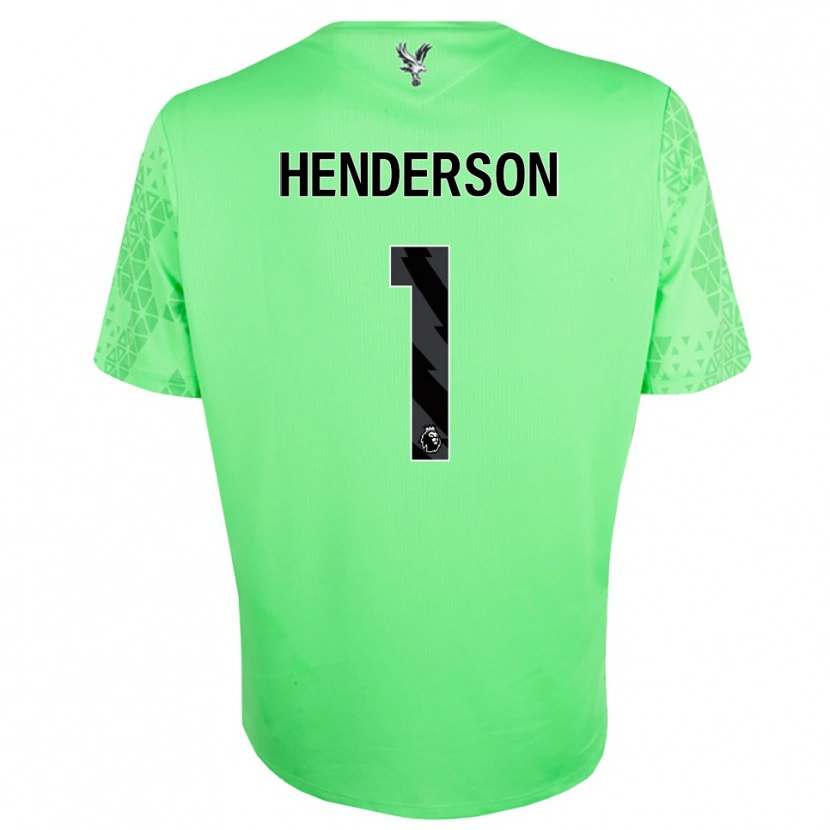 Danxen Damen Dean Henderson #1 Trikot Grün Schwarz Torwarttrikot 2025/26 Schweiz