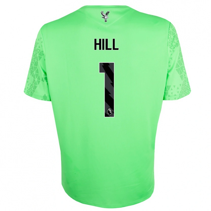 Danxen Damen Marcus Hill #1 Trikot Grün Schwarz Torwarttrikot 2025/26 Schweiz