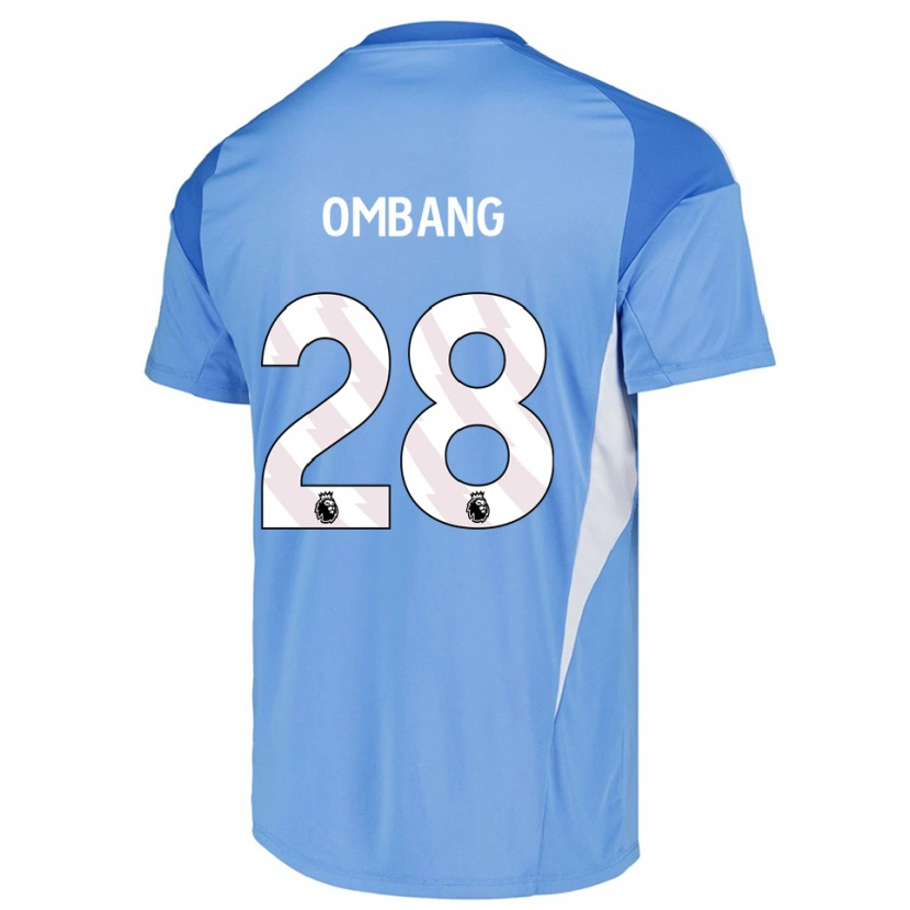 Danxen Damen Darryl Ombang #28 Trikot Himmelsblau Weiß Torwarttrikot 2025/26 Schweiz
