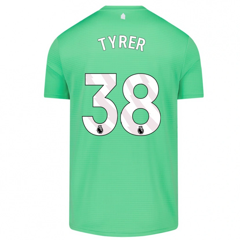 Danxen Damen Harry Tyrer #38 Trikot Mittelgrün Torwarttrikot 2025/26 Schweiz